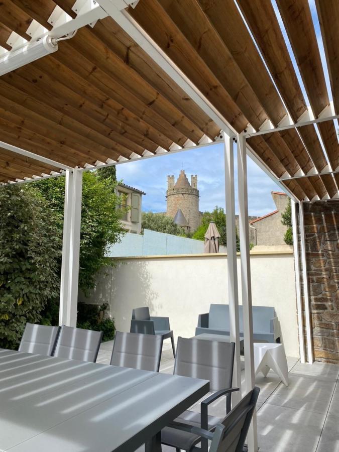 Vue Sur Cite - Spa Carcassonne Bagian luar foto